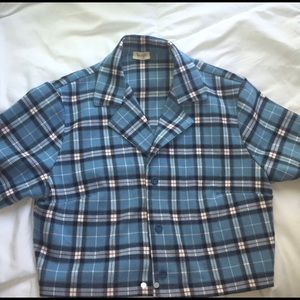 brandy melville blue vivian top